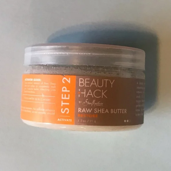 Raw Organic Shea Butter- Pure. Beauty Hack by Shea Moisture. 3.2 oz - Picture 2 of 4